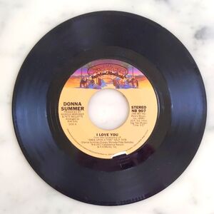 Vintage 1977 Donna Summer: I Love You and Once Upon A Time.